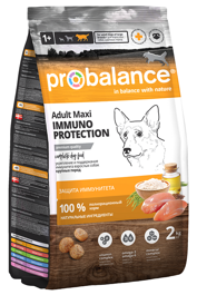 PROBALANCE Immuno Dog Adult Maxi - Сухой корм для взрослых Собак Крупных пород 2 кг